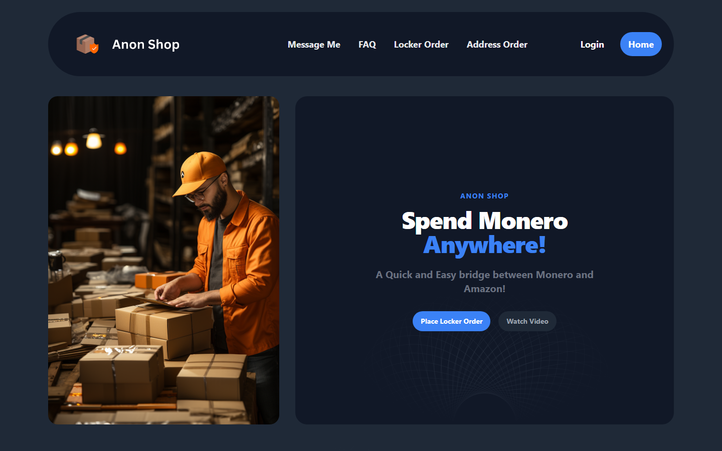 Anon Shop screenshot