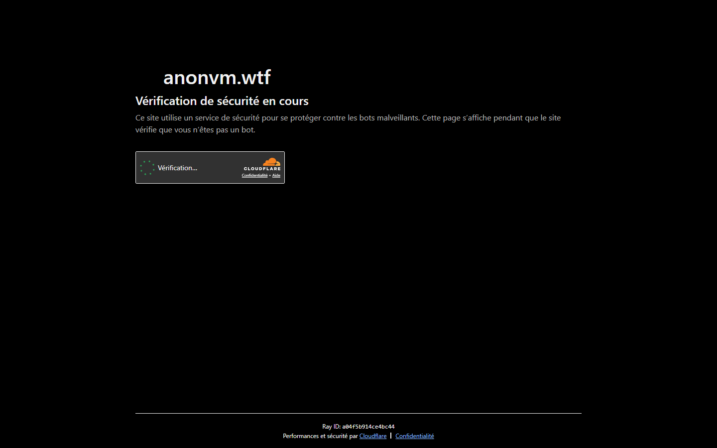 AnonVM screenshot