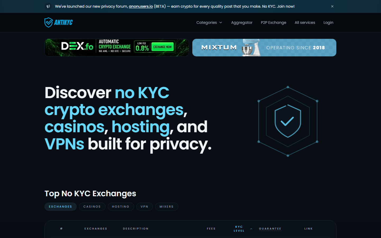 AntiKYC screenshot