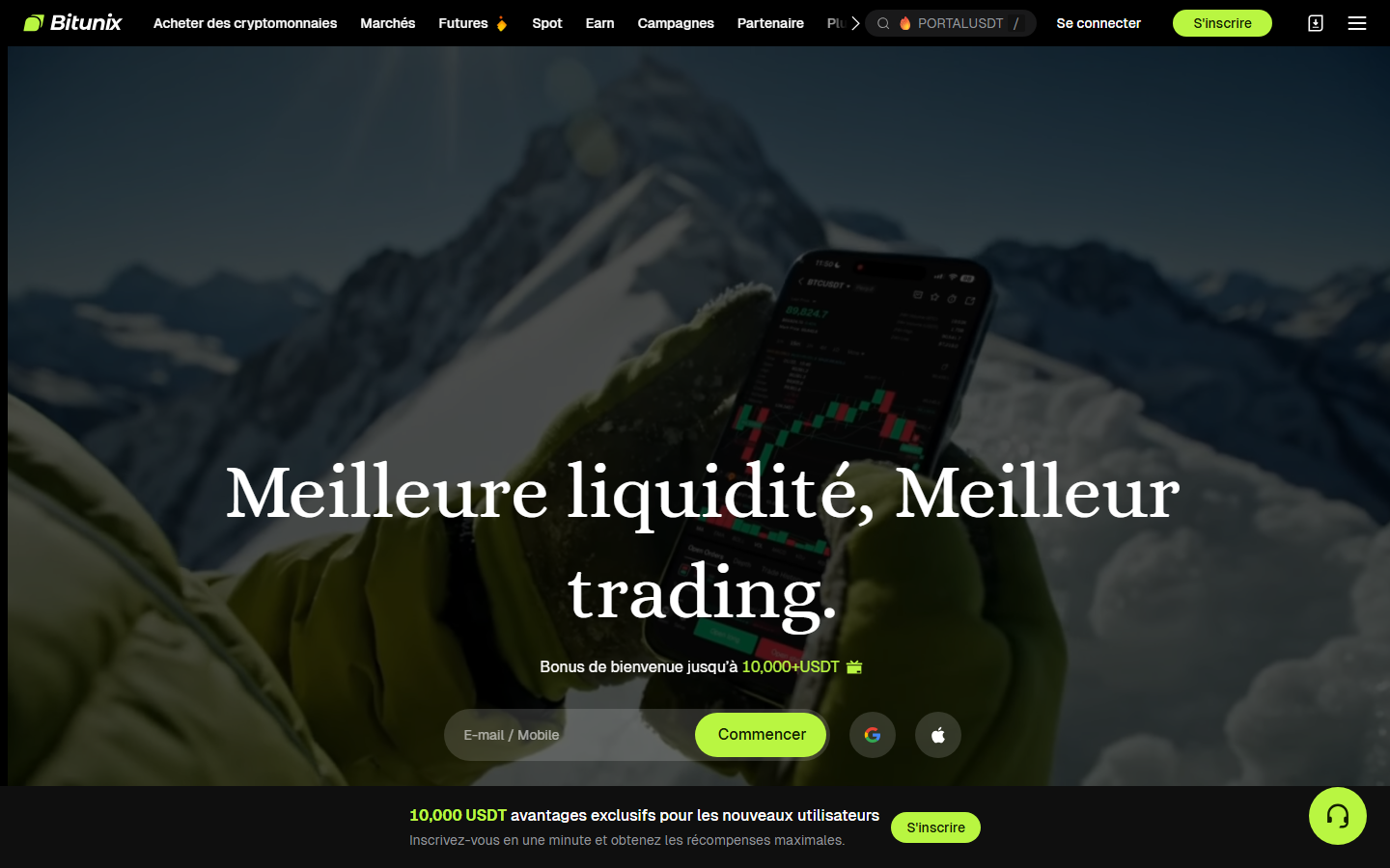 Bitunix screenshot
