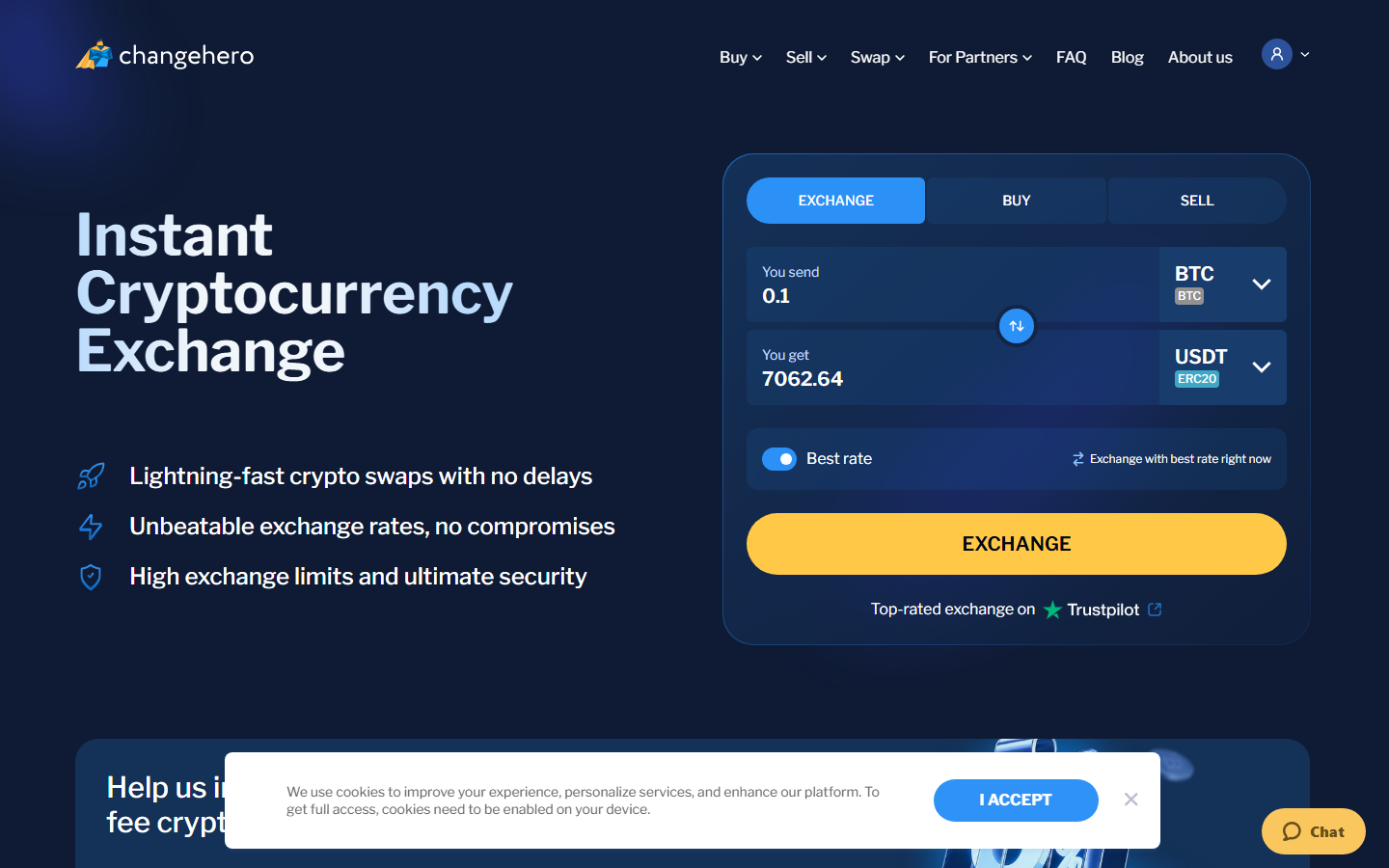 ChangeHero screenshot