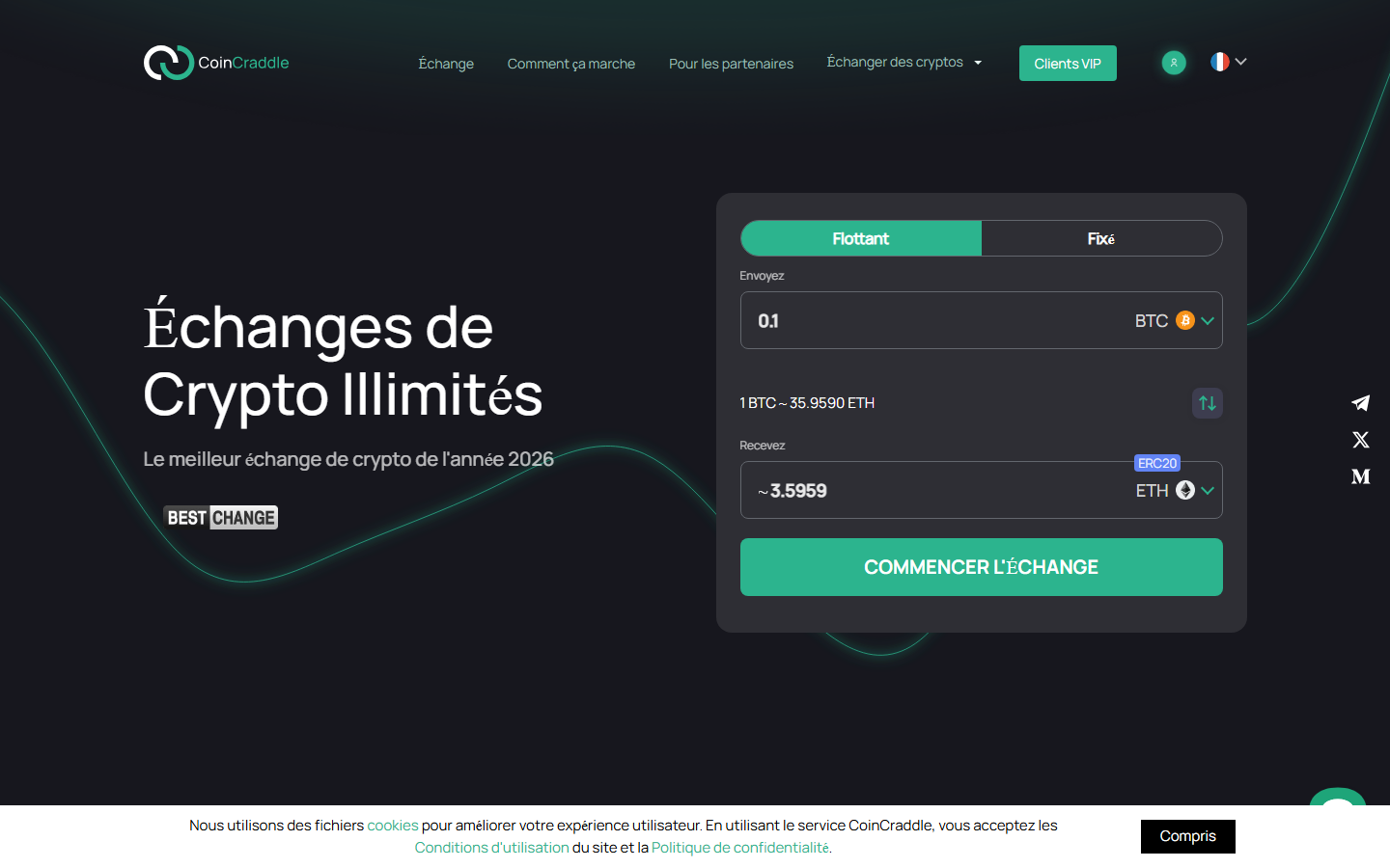 CoinCraddle screenshot