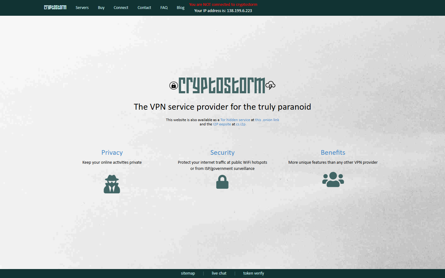 cryptostorm screenshot