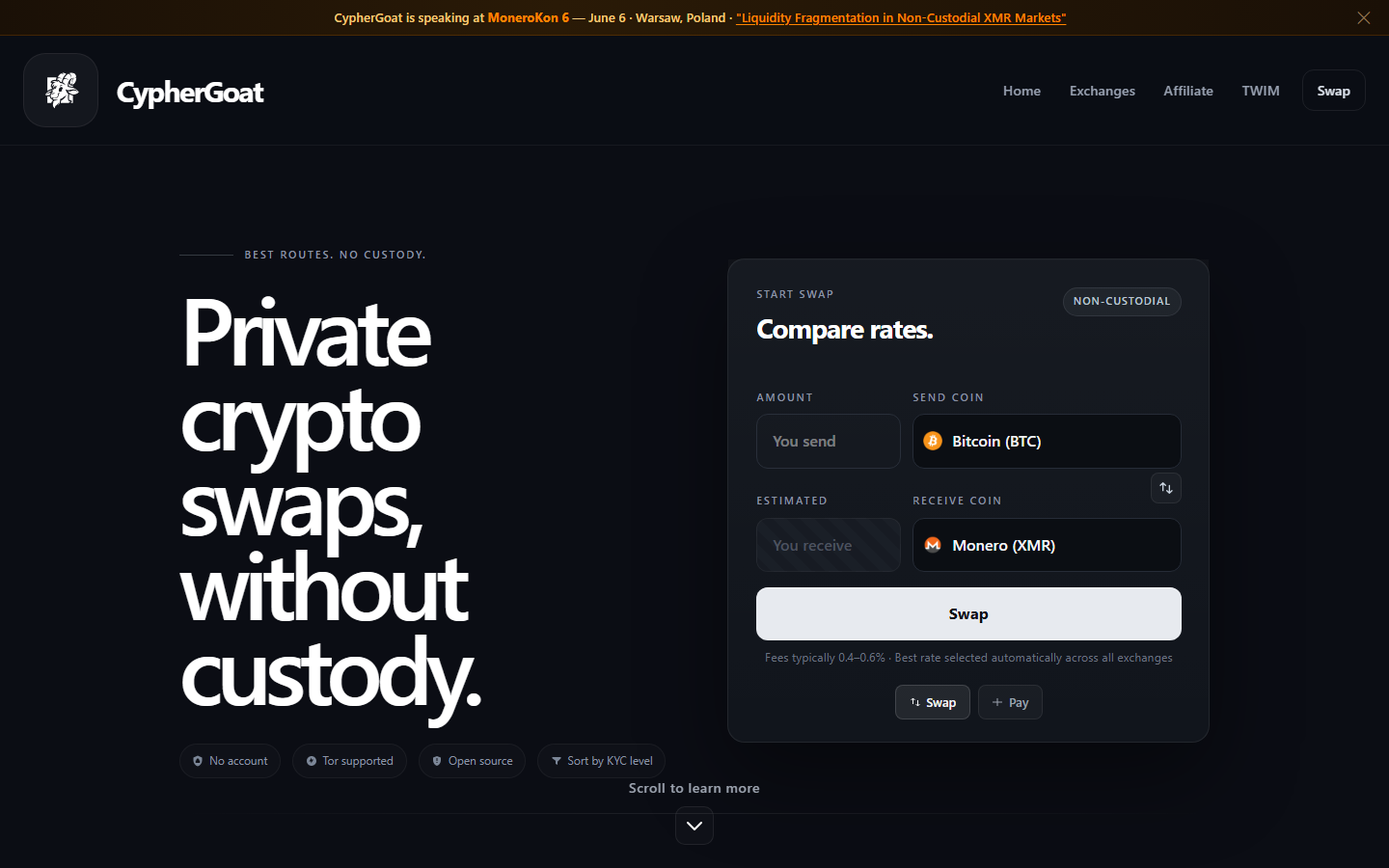 CypherGoat screenshot