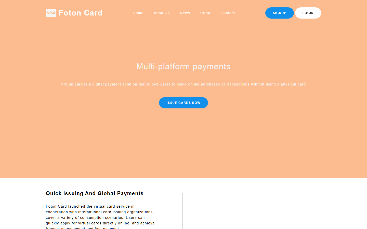 FotonCard screenshot