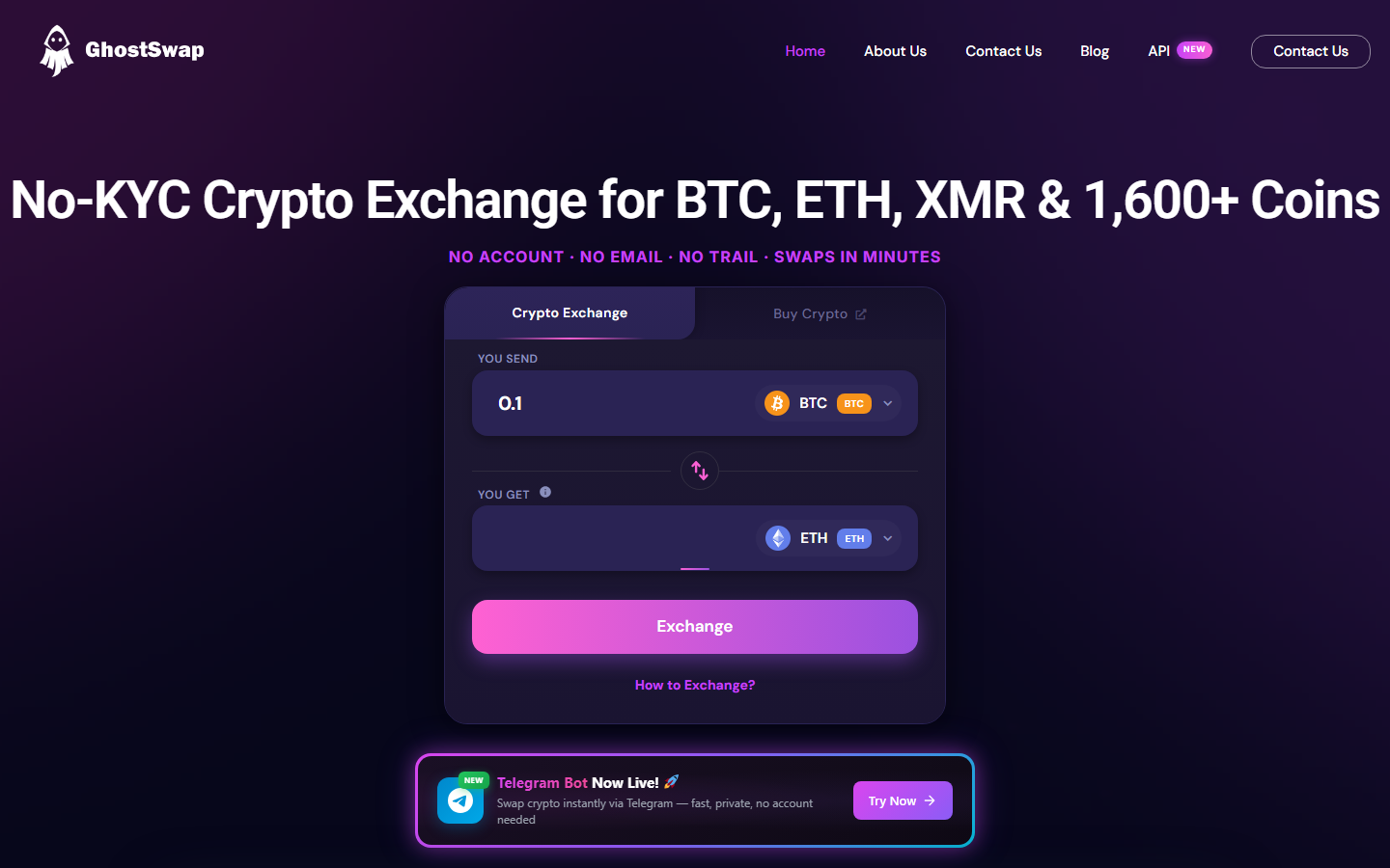 GhostSwap screenshot