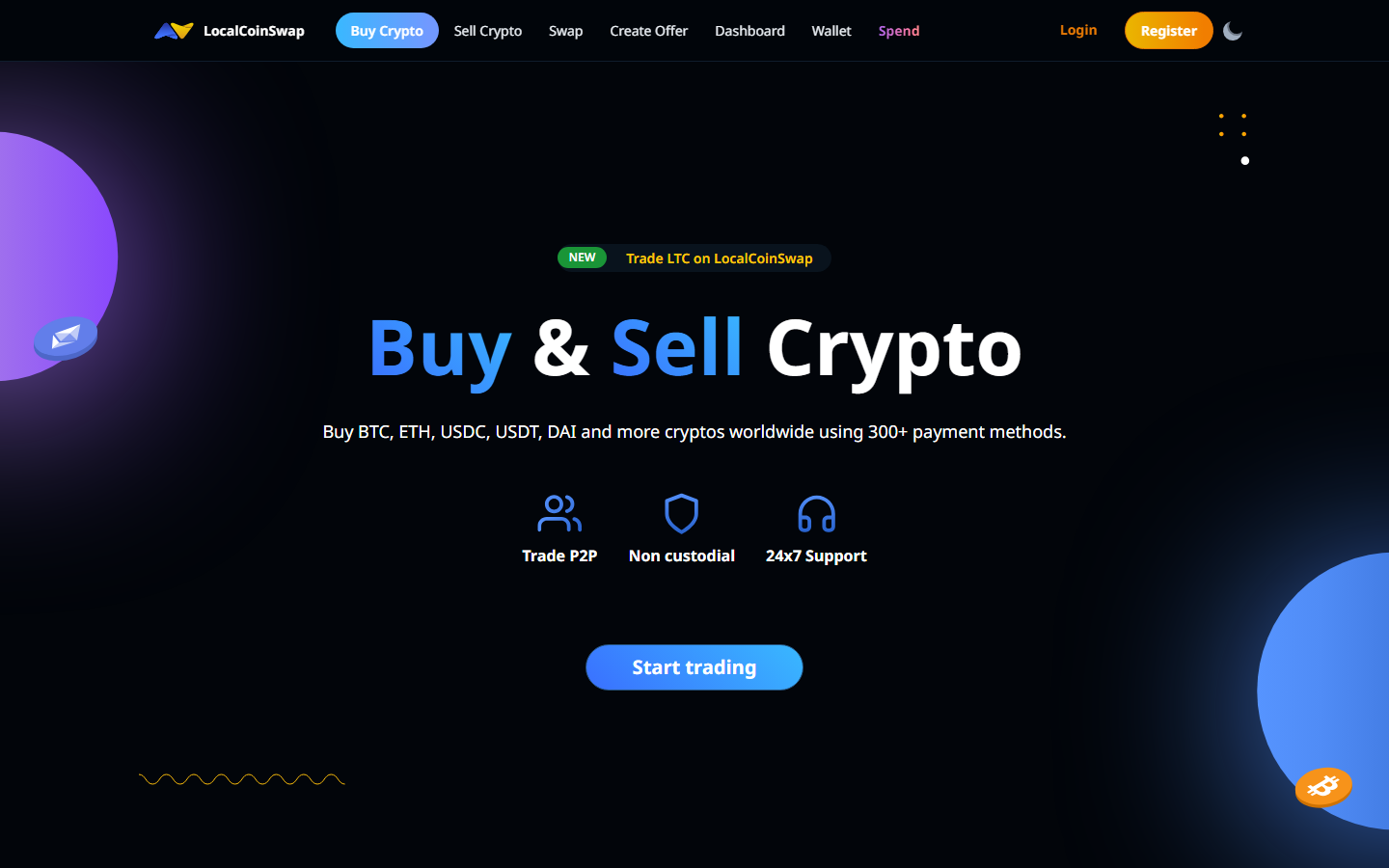 LocalCoinSwap screenshot