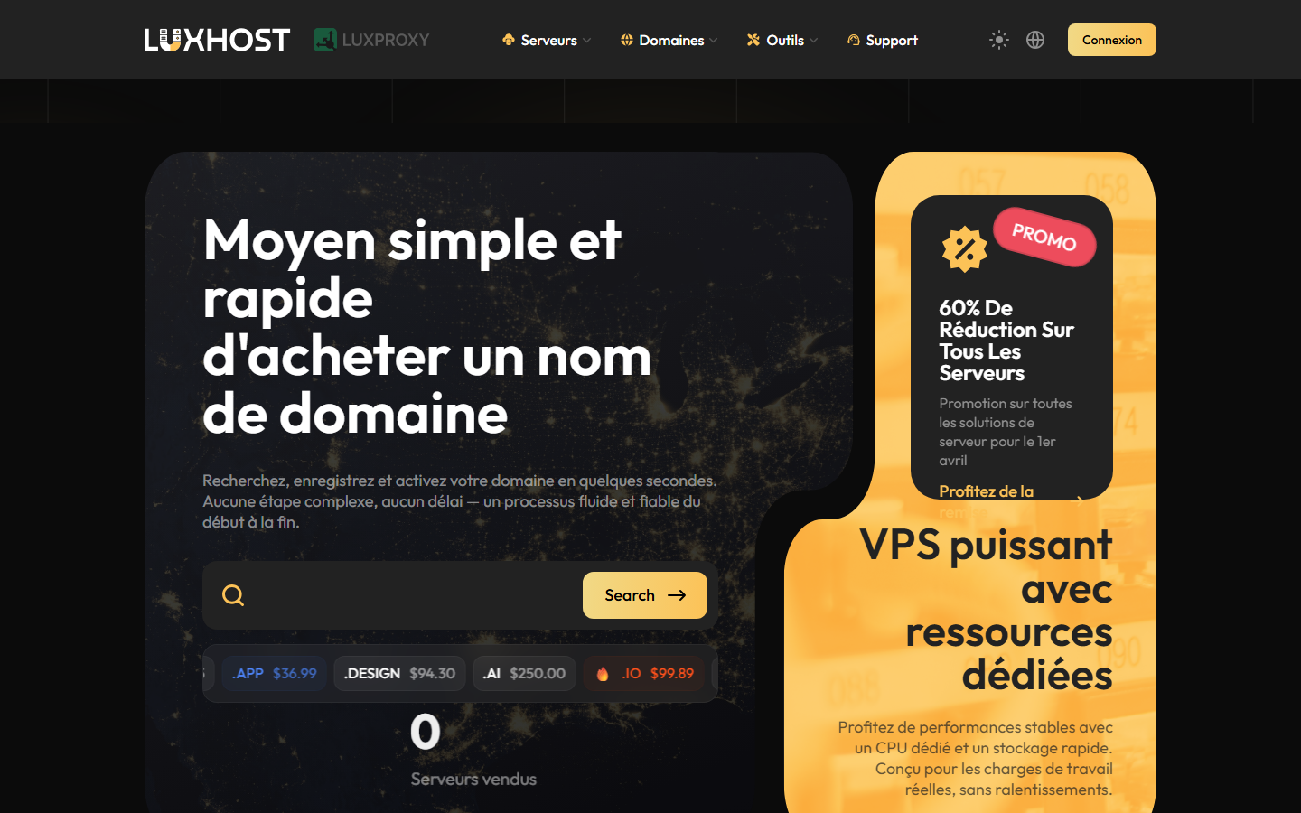 LuxHost screenshot