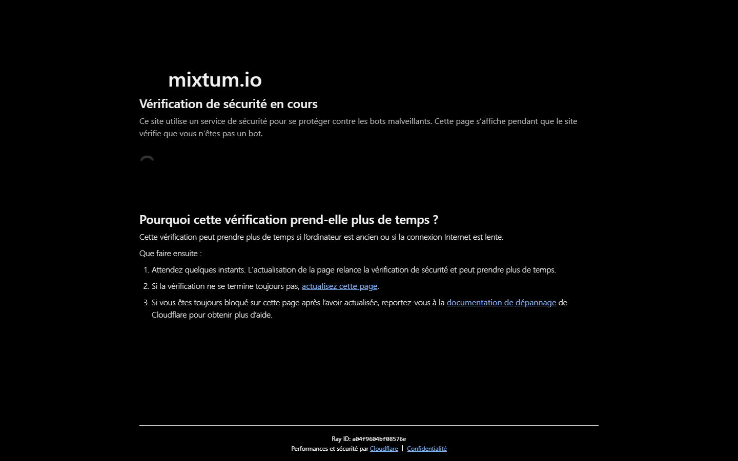 Mixtum Bitcoin mixer screenshot