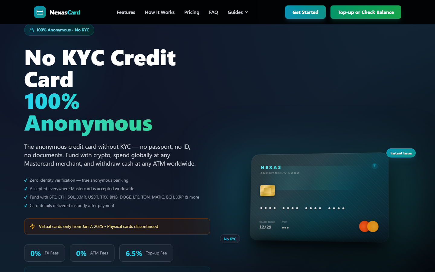 NexasCard screenshot