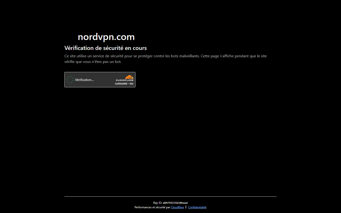 NordVPN screenshot