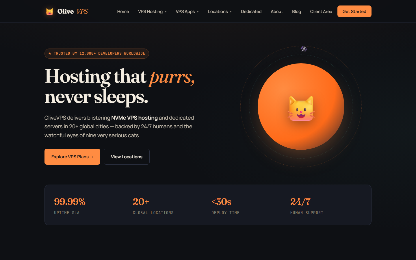 Olive VPS screenshot