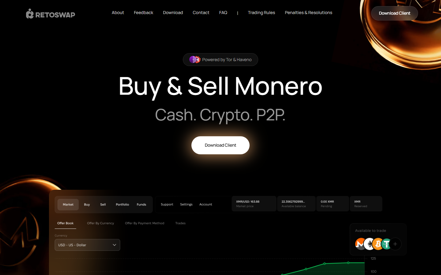 RetoSwap screenshot
