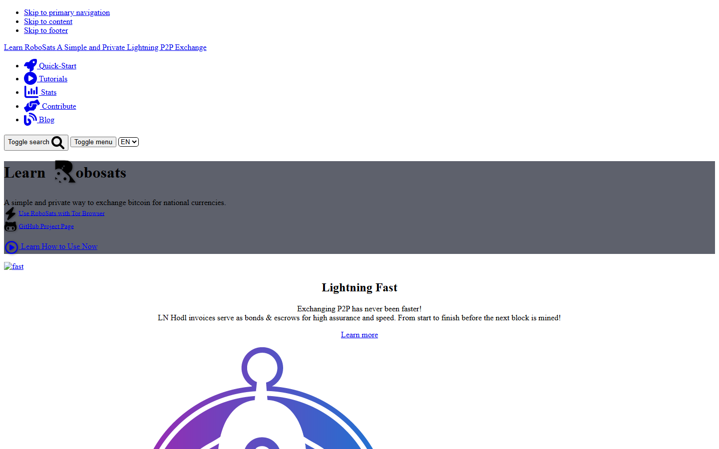 RoboSats screenshot
