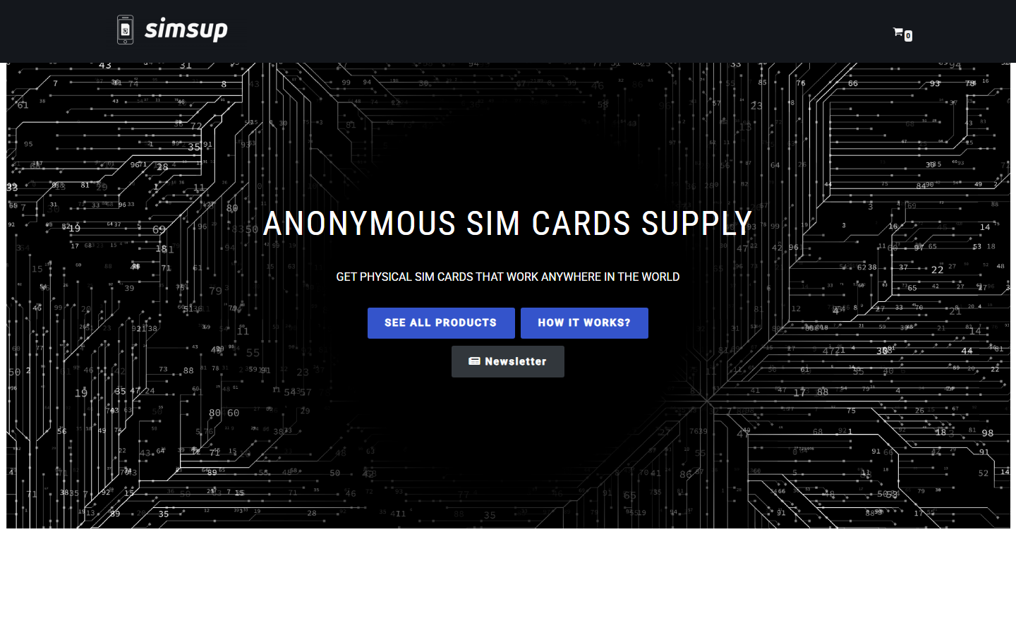 simsup screenshot