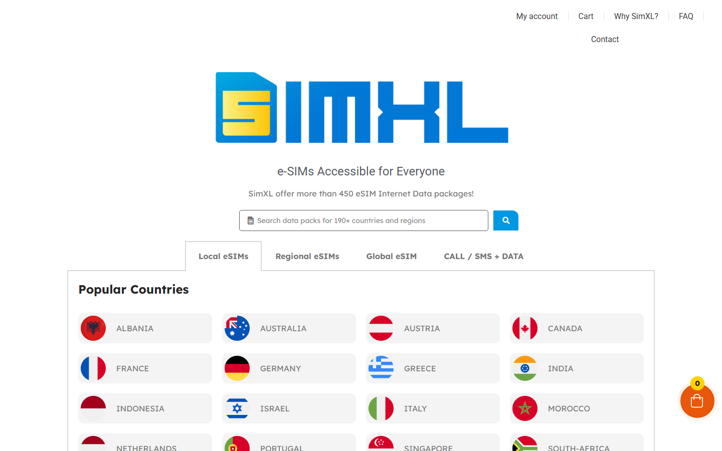 SimXL screenshot