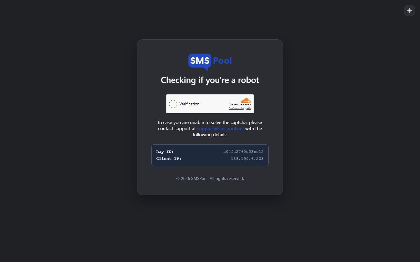 SMSPool screenshot