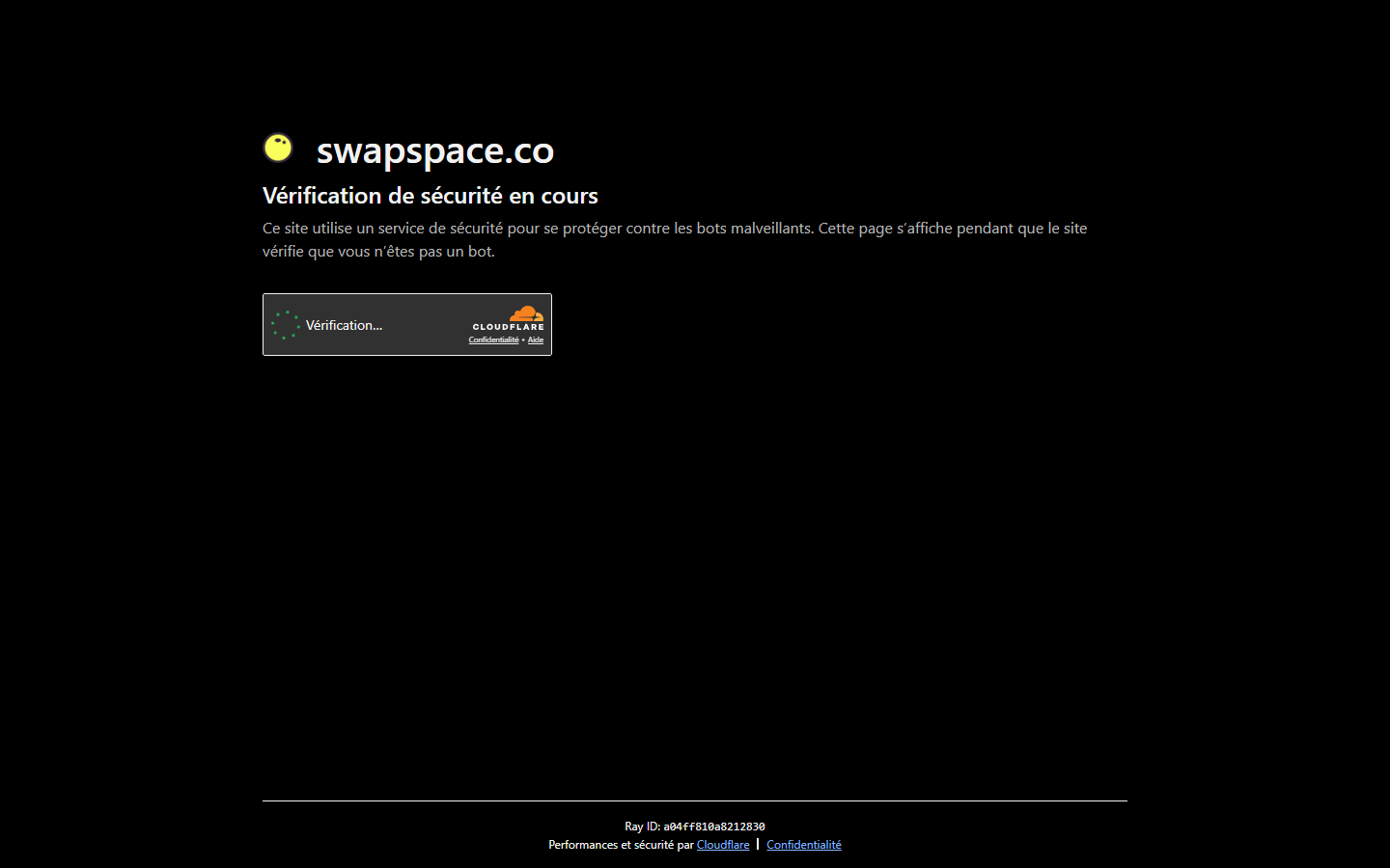 SwapSpace screenshot
