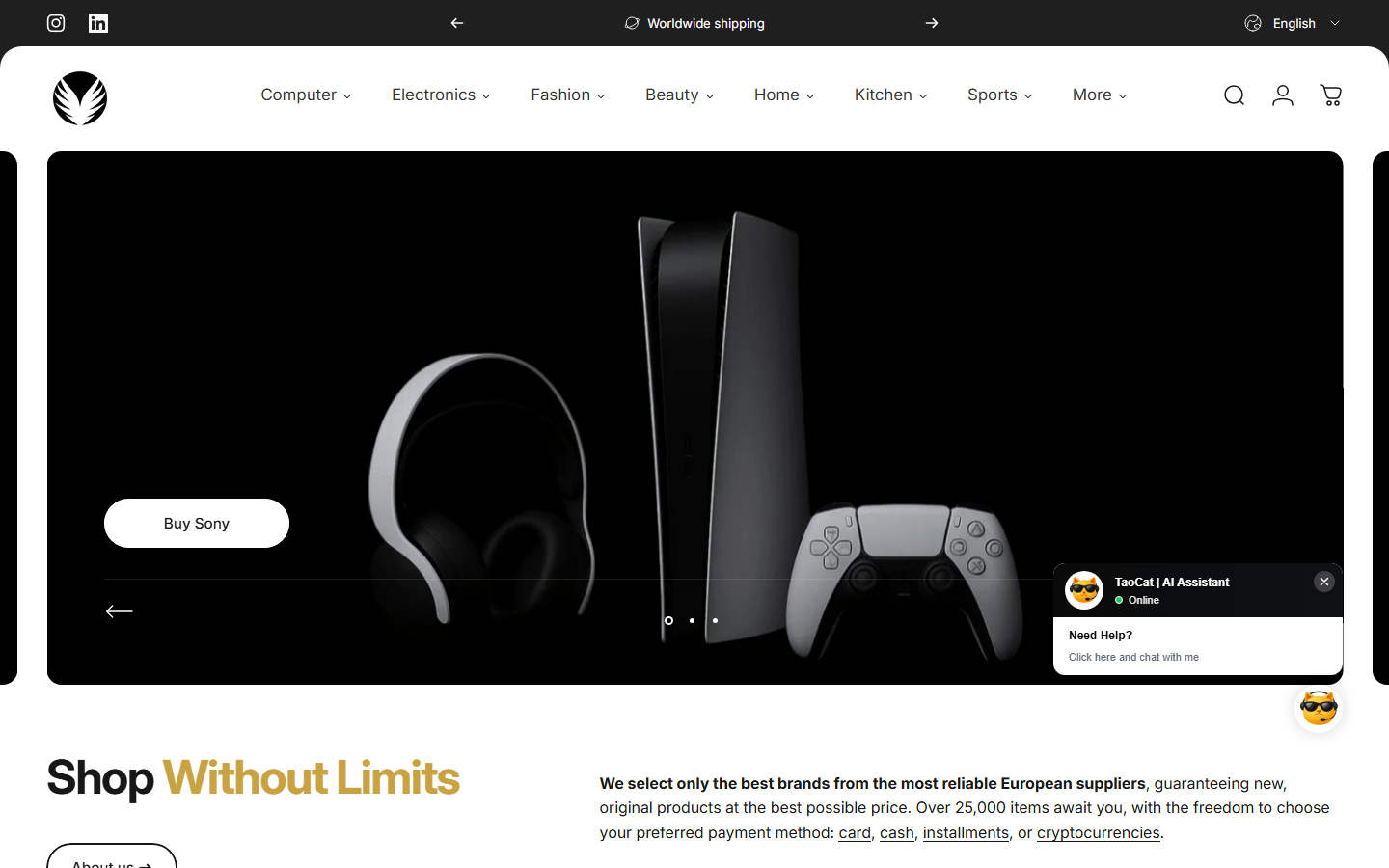 TaoMark screenshot