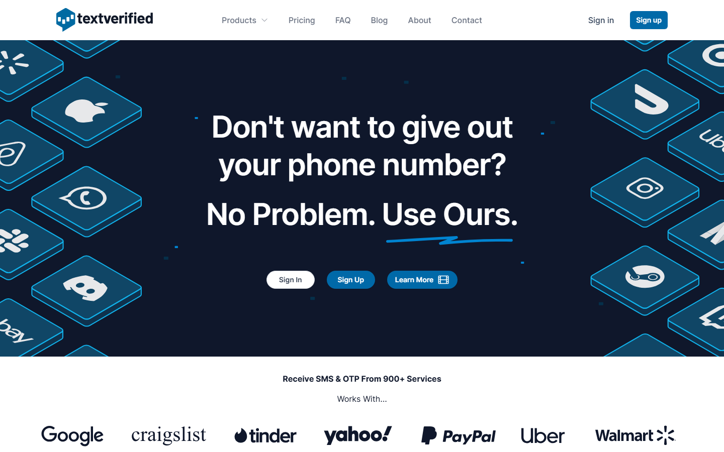 Textverified screenshot