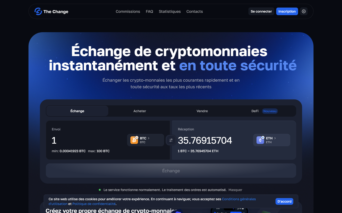 The Change screenshot