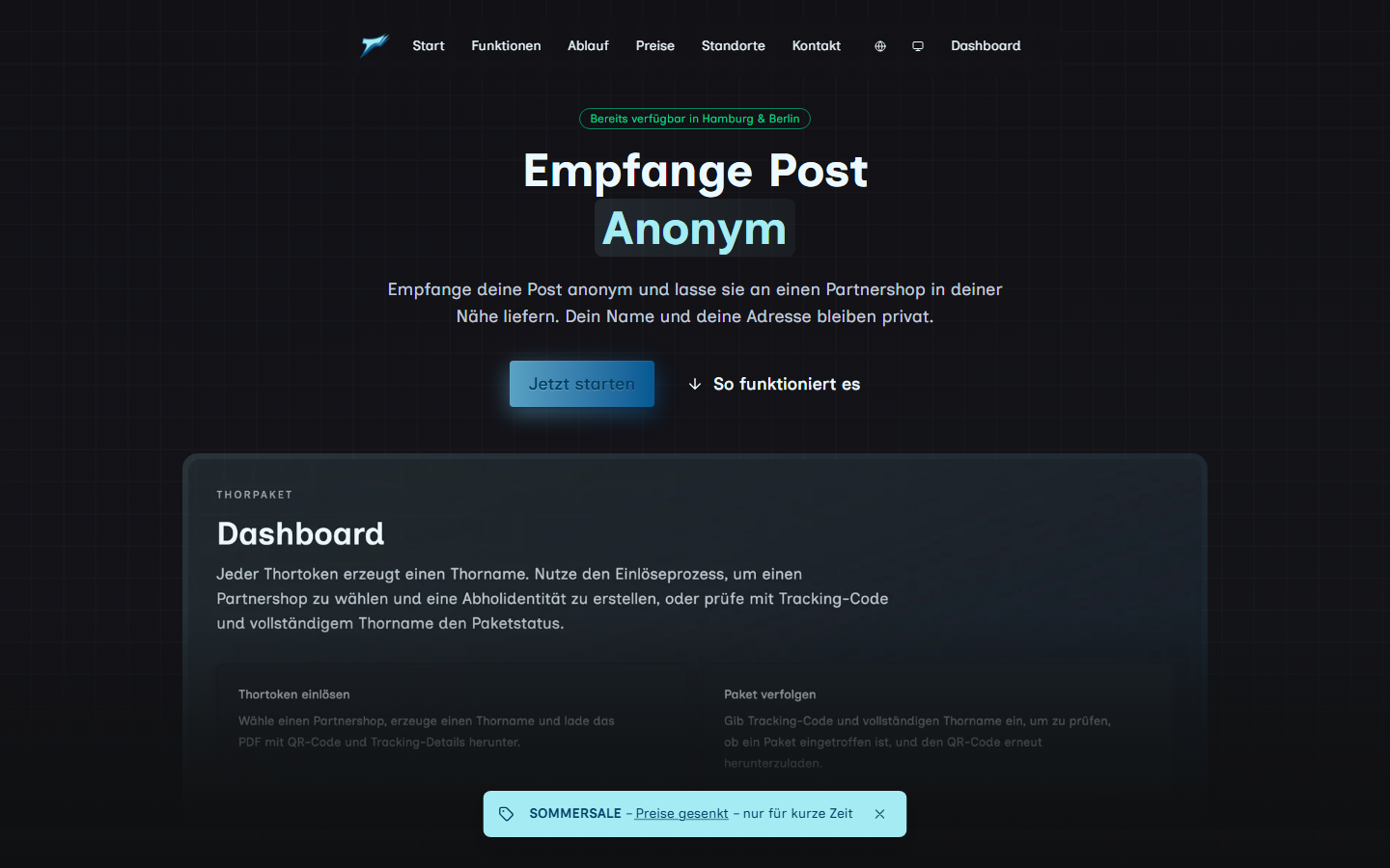 Thorpaket screenshot