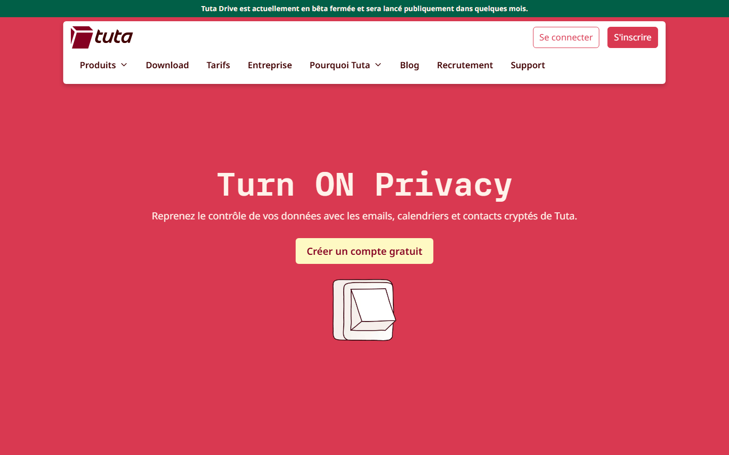 Tuta screenshot
