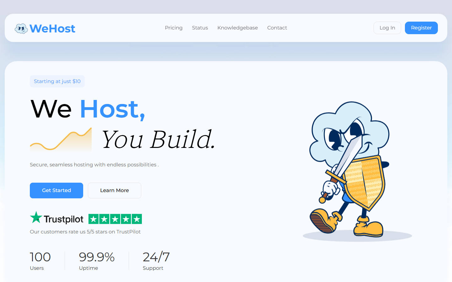 WeHost screenshot