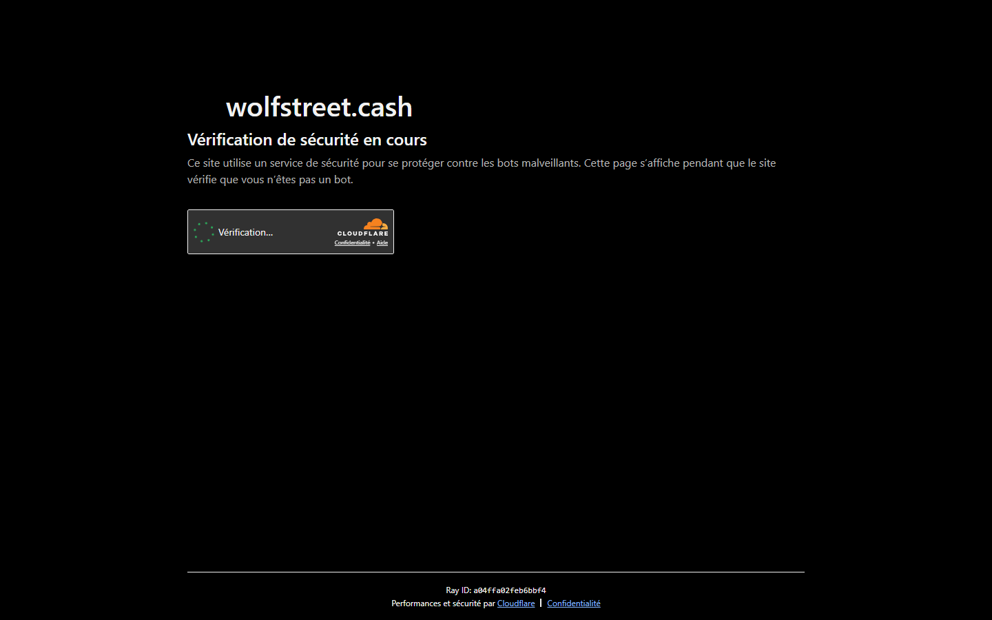 Wolf Street screenshot