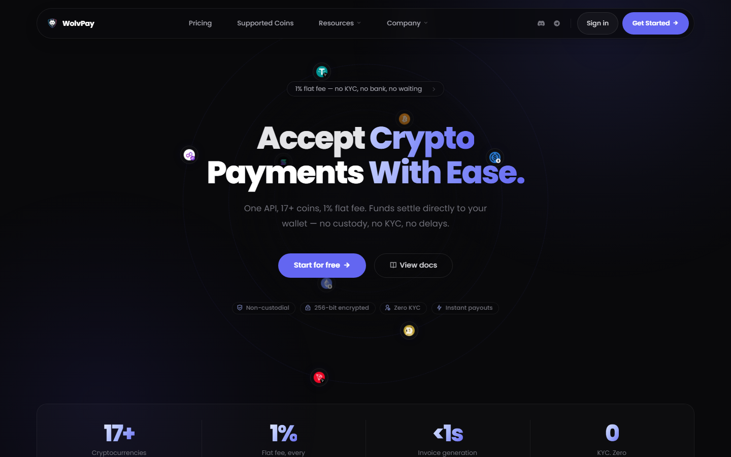WolvPay.com screenshot