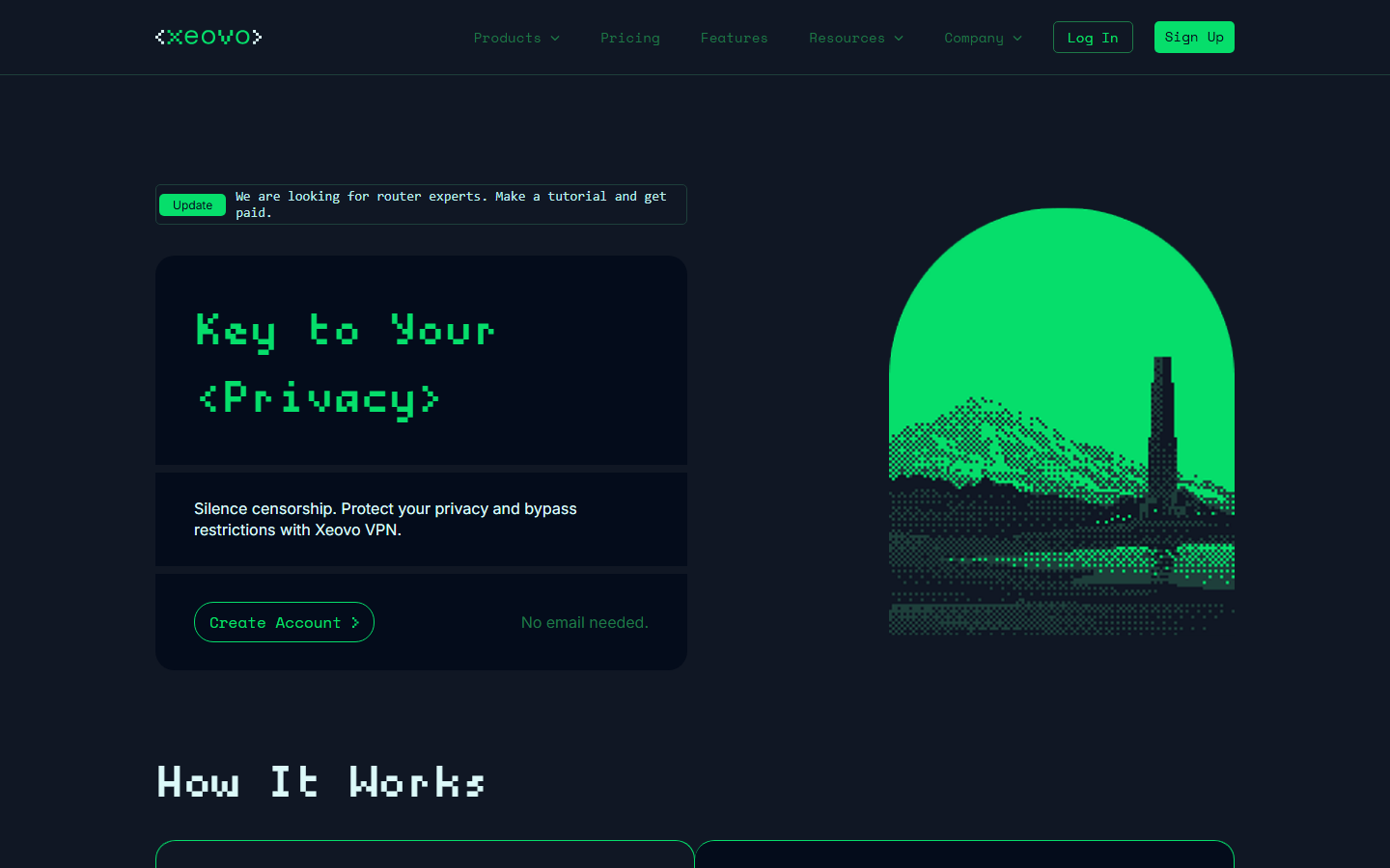 Xeovo screenshot